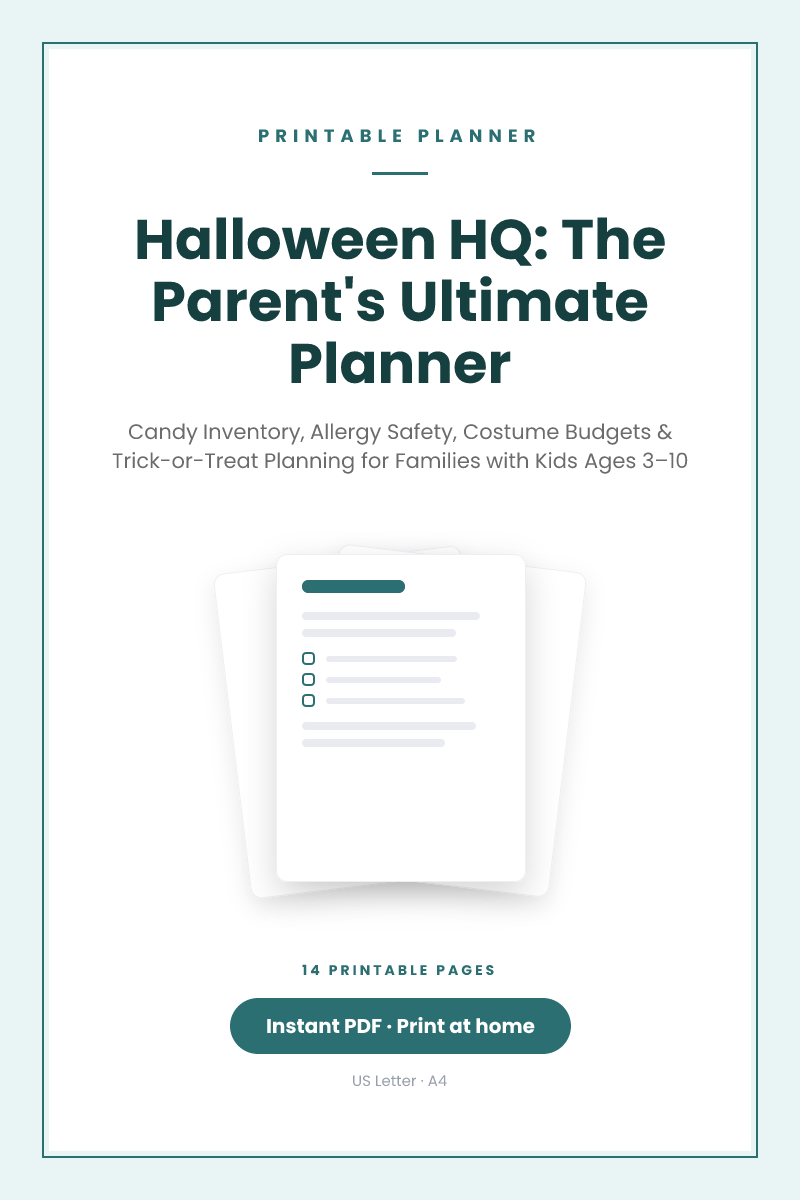 Halloween HQ: The Parent's Ultimate Planner