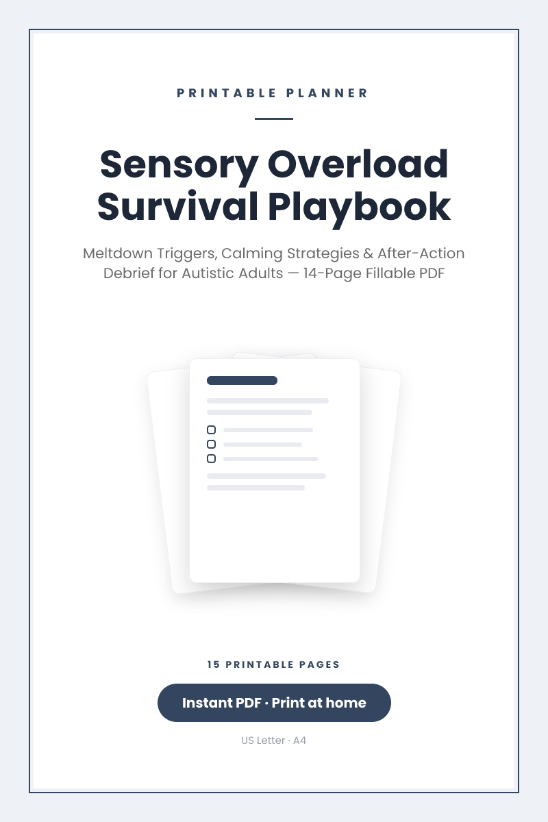 Sensory Overload Survival Playbook